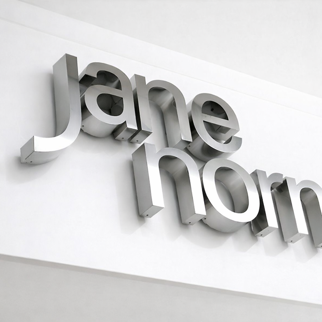 Stainless Letters